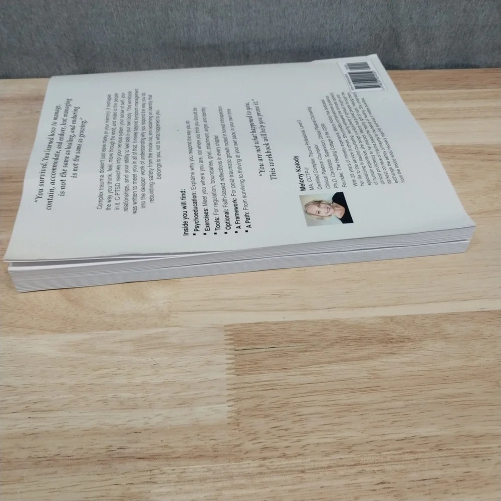 PTSD I'm Not What Happened to Me C-PTSD Melony Kolody Workbook